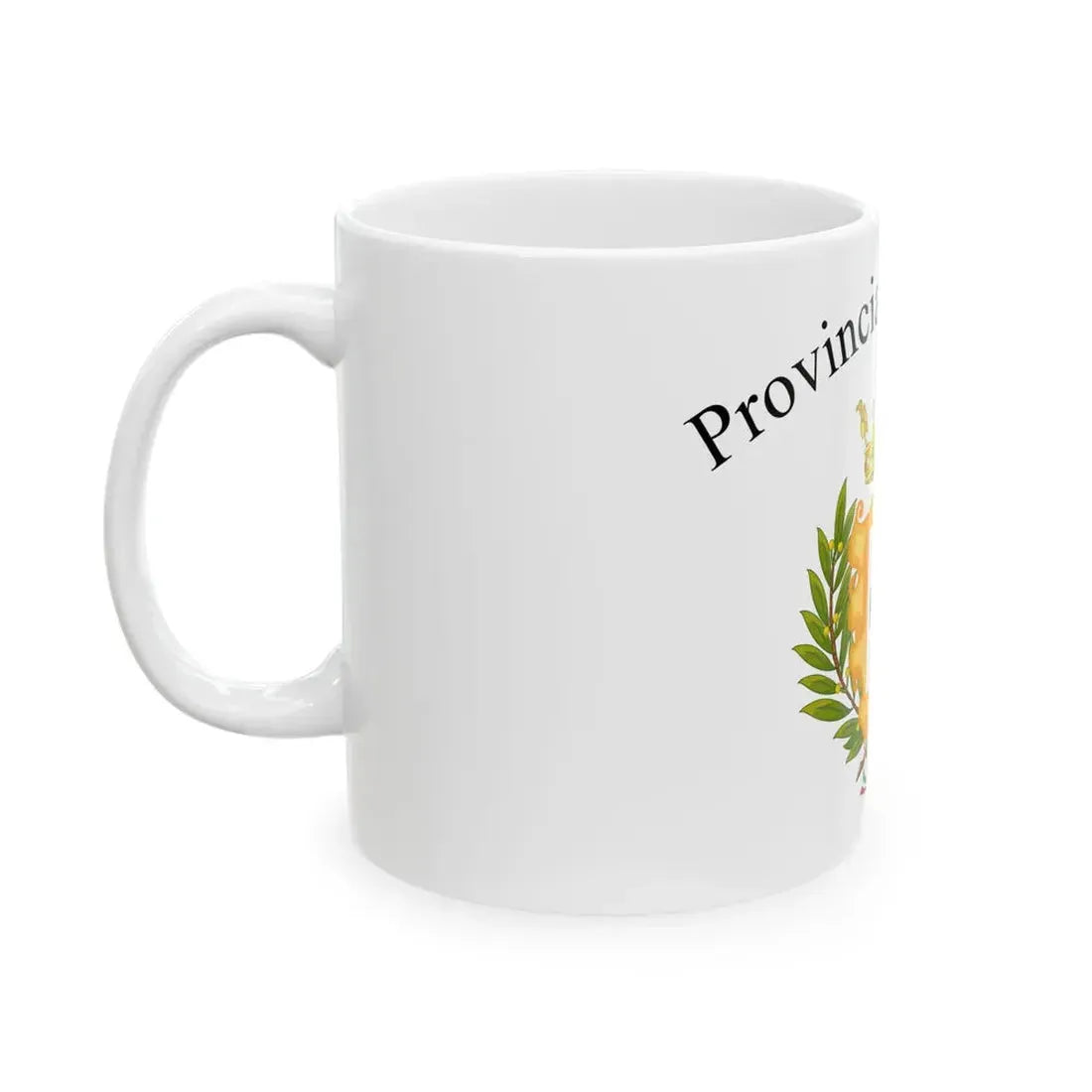 Provincia di Cosenza-Bandiera (Italy) White Coffee Mug - Go Mug Yourself