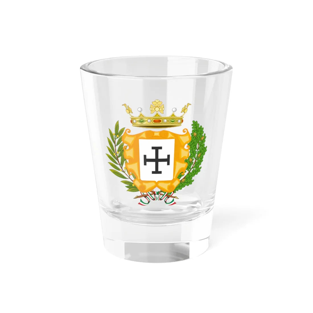 Provincia di Cosenza-Stemma (Italy) (Coat of Arms) Shot Glass 1.5oz - Go Mug Yourself
