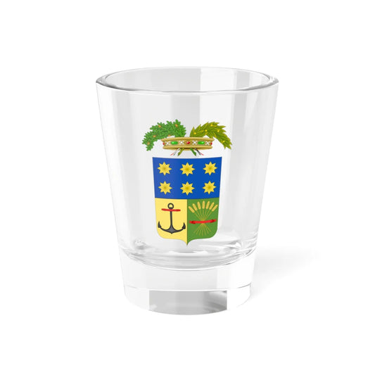 Provincia di Crotone-Stemma (Italy) (Coat of Arms) Shot Glass 1.5oz 1.5oz - Go Mug Yourself