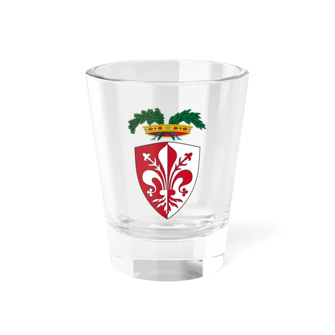Provincia di Firenze-Stemma (Italy) (Coat of Arms) Shot Glass 1.5oz 1.5oz - Go Mug Yourself