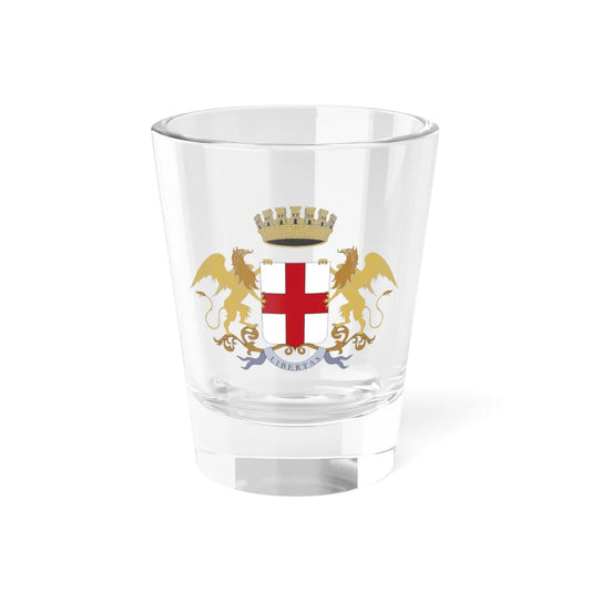 Provincia di Genova-Stemma (Italy) (Coat of Arms) Shot Glass 1.5oz 1.5oz - Go Mug Yourself