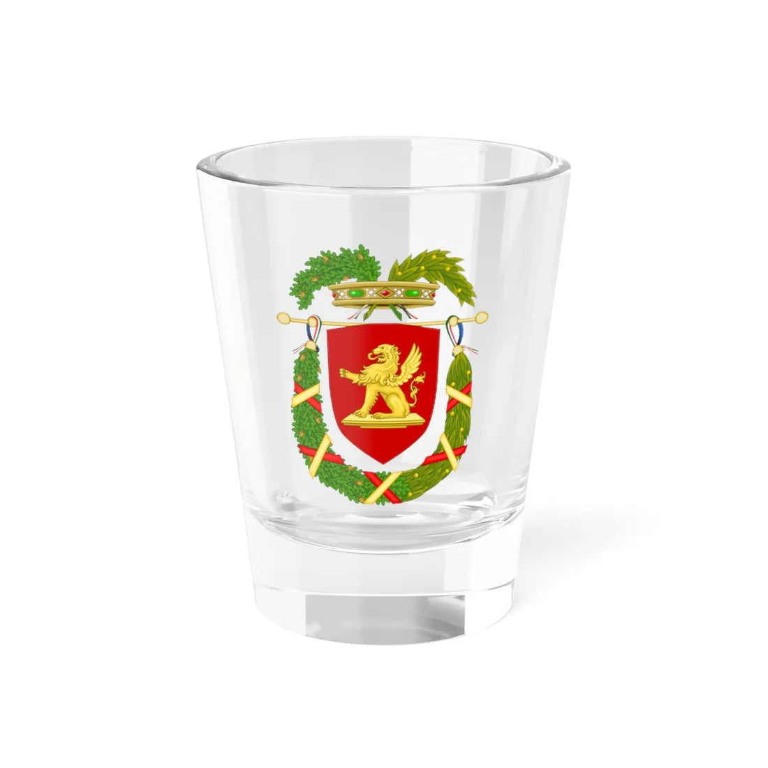 Provincia di Grosseto-Stemma (Italy) (Coat of Arms) Shot Glass 1.5oz 1.5oz - Go Mug Yourself