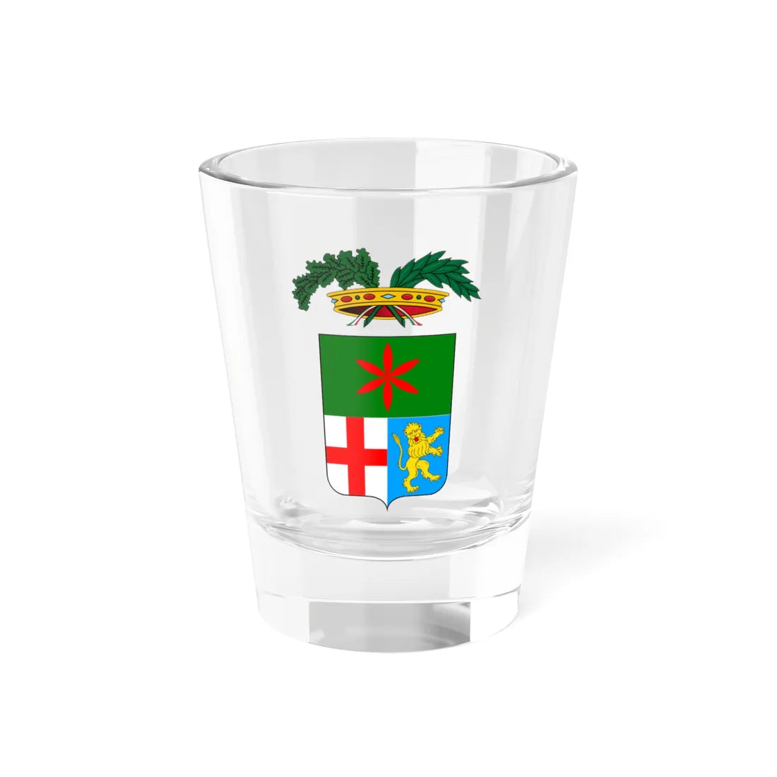 Provincia di Lecco-Stemma (Italy) (Coat of Arms) Shot Glass 1.5oz 1.5oz - Go Mug Yourself