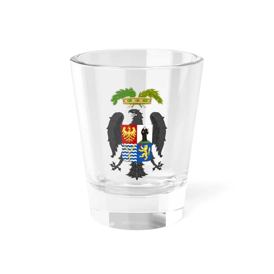 Provincia di Palermo-Stemma (Italy) (Coat of Arms) Shot Glass 1.5oz 1.5oz - Go Mug Yourself