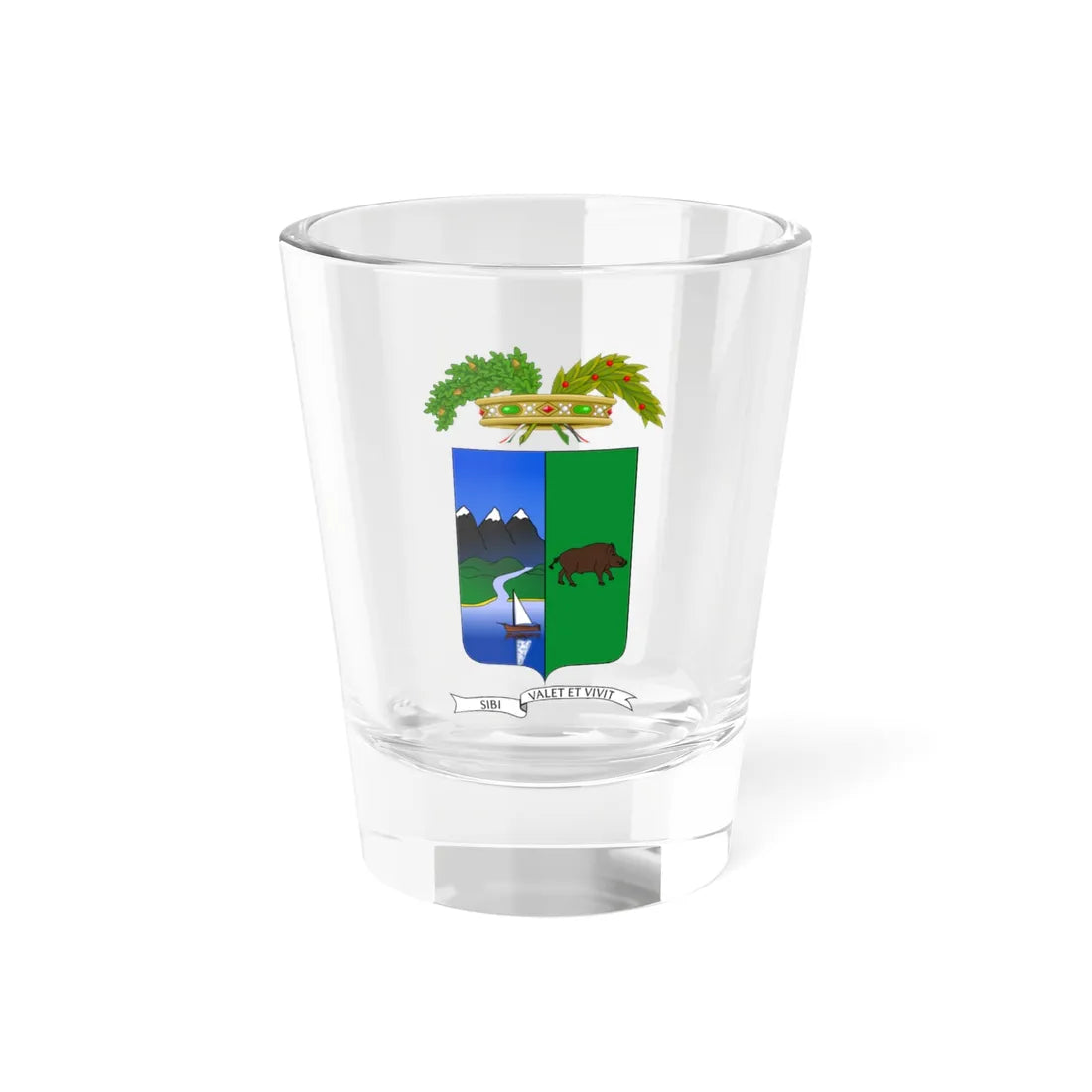 Provincia di Pescara-Stemma (Italy) (Coat of Arms) Shot Glass 1.5oz 1.5oz - Go Mug Yourself