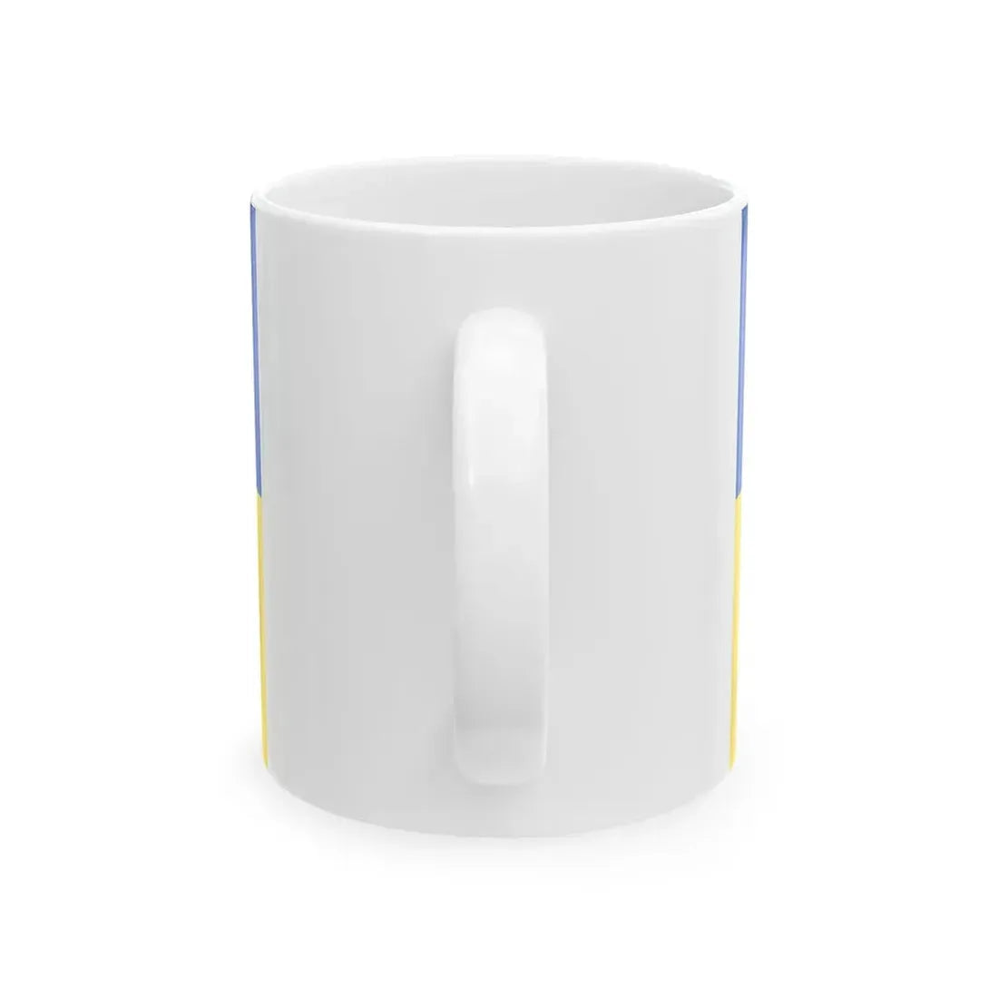 Provincia di Pordenone-Bandiera (Italy) White Coffee Mug - Go Mug Yourself