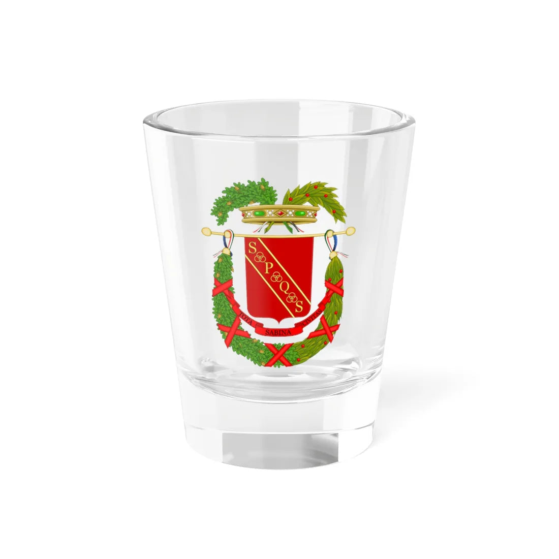Provincia di Rieti-Stemma (Italy) (Coat of Arms) Shot Glass 1.5oz 1.5oz - Go Mug Yourself