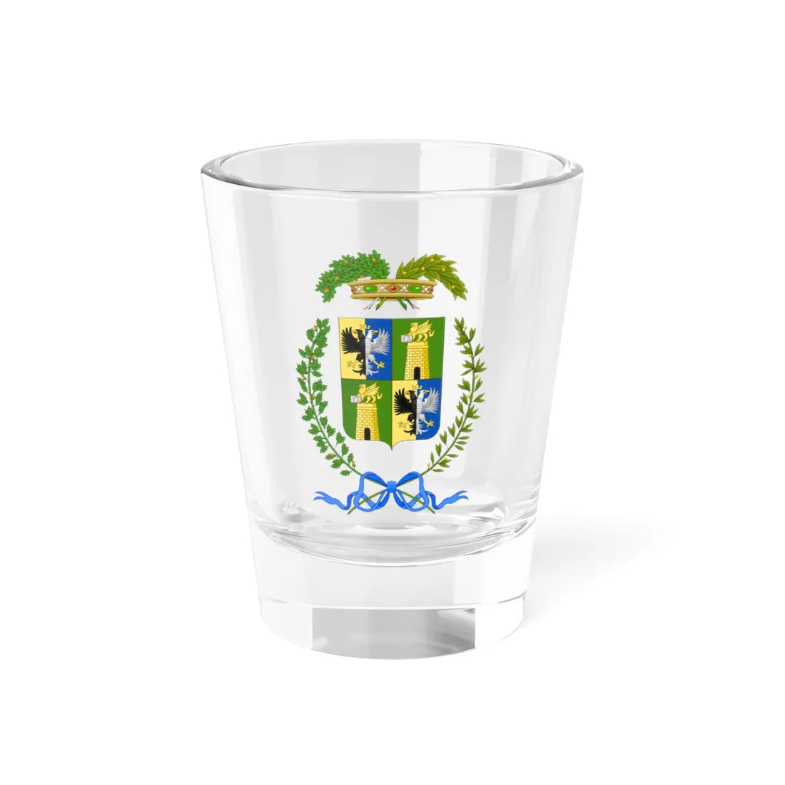 Provincia di Rovigo-Stemma (Italy) (Coat of Arms) Shot Glass 1.5oz 1.5oz - Go Mug Yourself