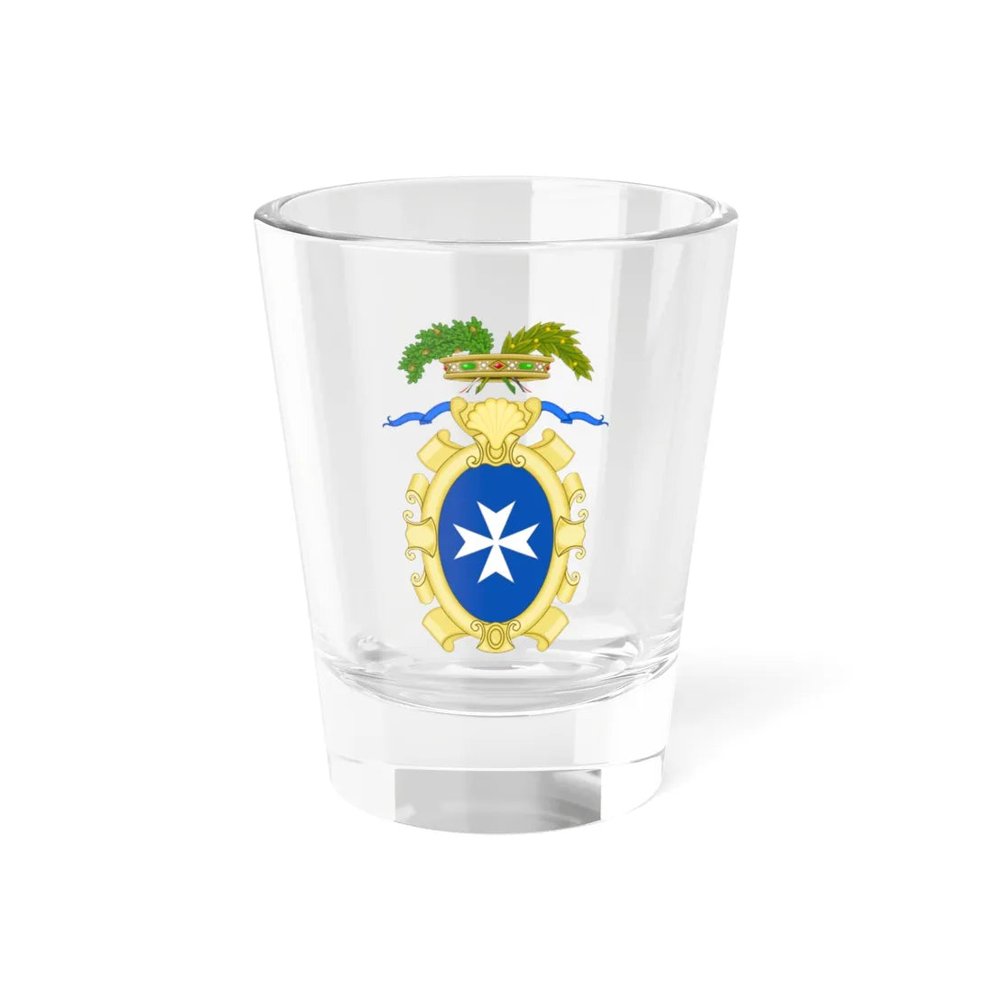 Provincia di Salerno-Stemma-2 (Italy) (Coat of Arms) Shot Glass 1.5oz 1.5oz - Go Mug Yourself