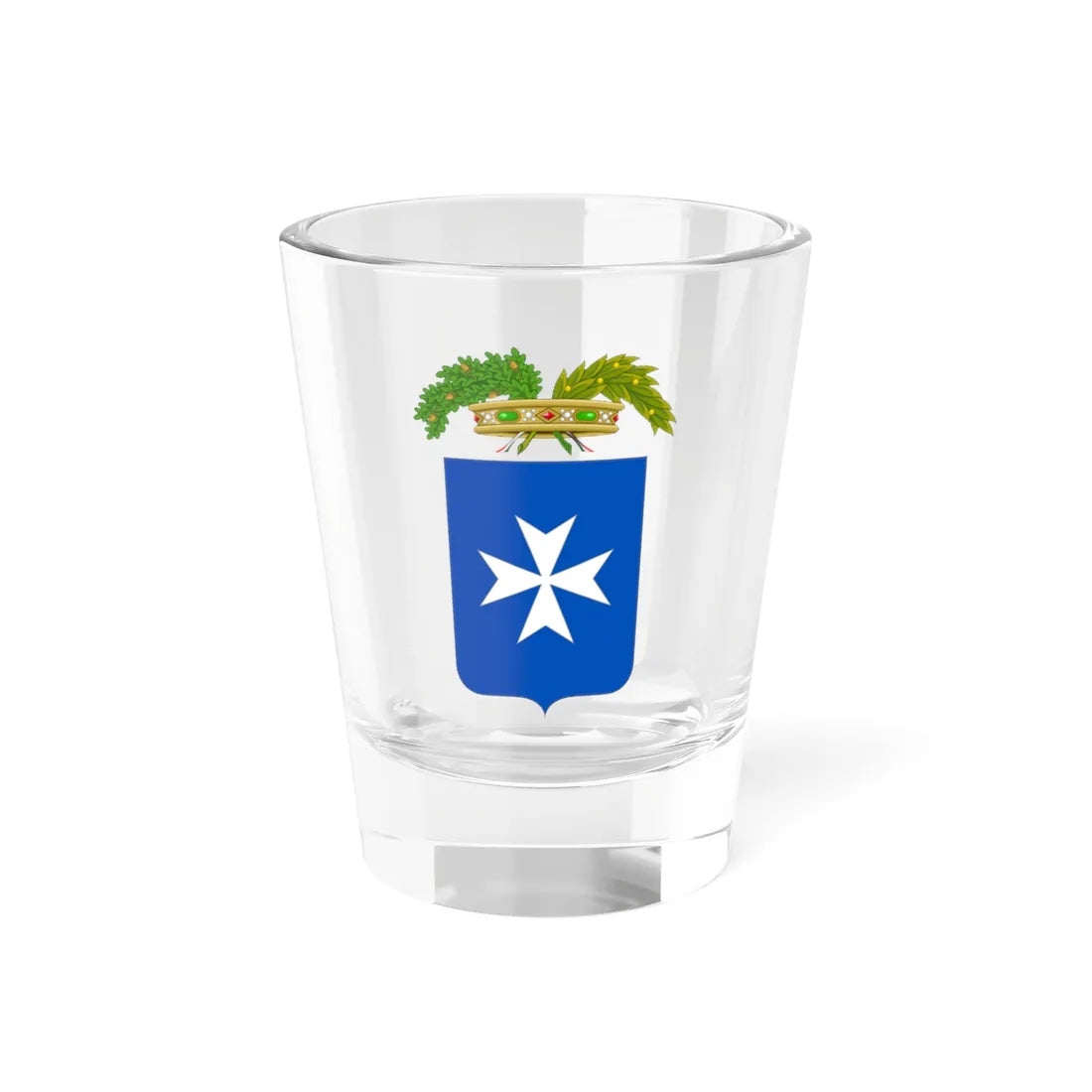 Provincia di Salerno-Stemma (Italy) (Coat of Arms) Shot Glass 1.5oz 1.5oz - Go Mug Yourself
