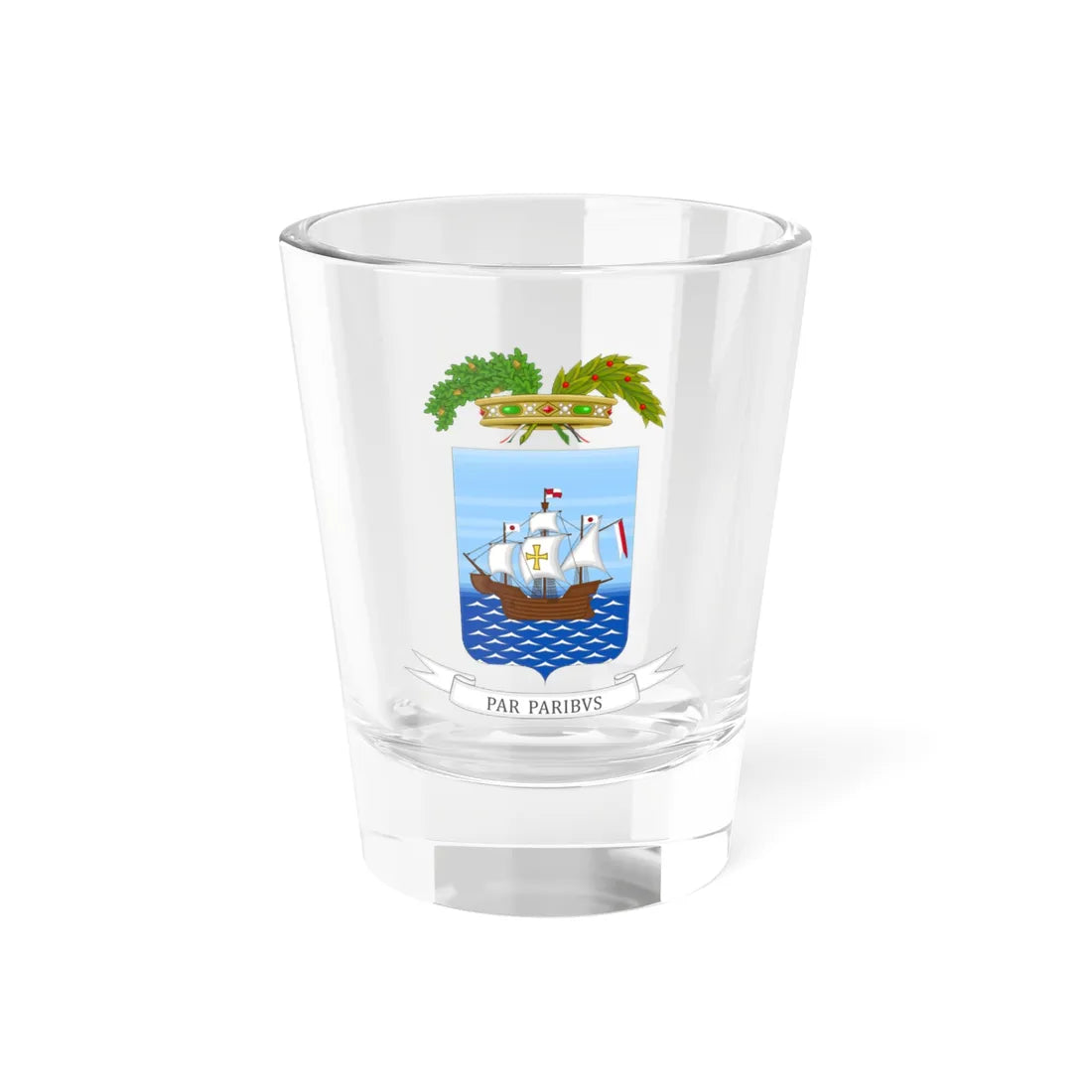 Provincia di Savona-Stemma (Italy) (Coat of Arms) Shot Glass 1.5oz 1.5oz - Go Mug Yourself