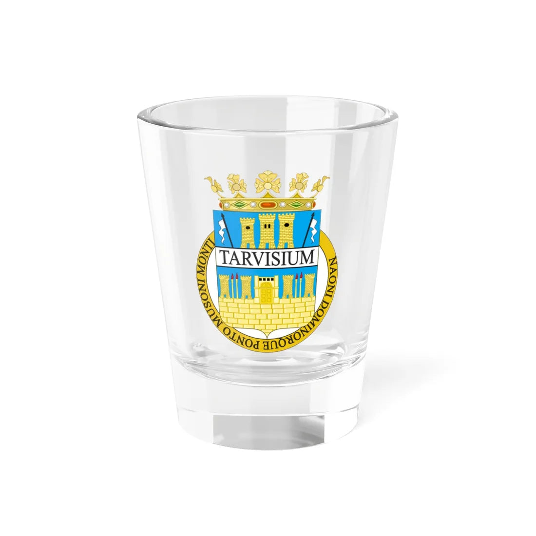 Provincia di Treviso-Stemma (Italy) (Coat of Arms) Shot Glass 1.5oz 1.5oz - Go Mug Yourself