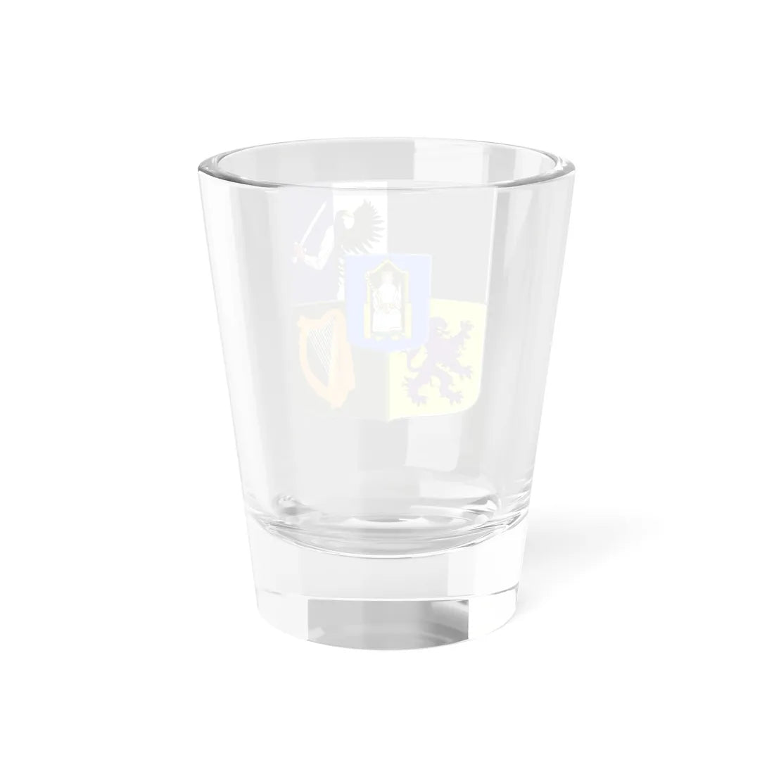 Provincial arms of Ireland 1651 (Ireland) (Coat of Arms) Shot Glass 1.5oz - Go Mug Yourself