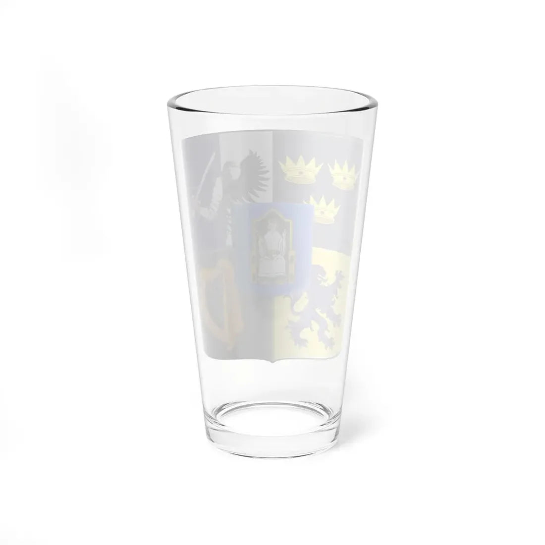 Provincial arms of Ireland, 1651 - Pint Glass 16oz - Go Mug Yourself