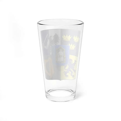 Provincial arms of Ireland, 1651 - Pint Glass 16oz - Go Mug Yourself