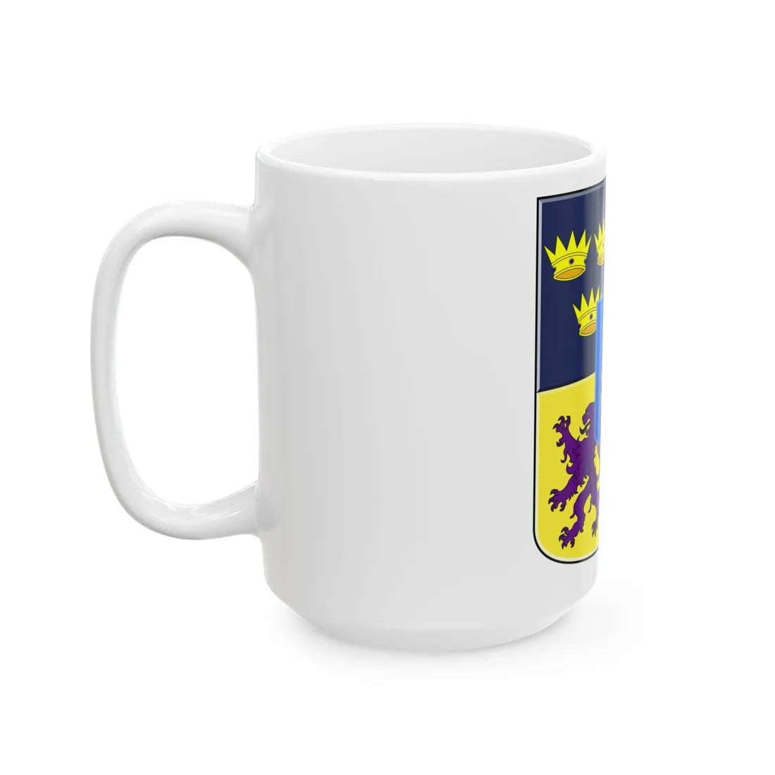 Provincial arms of Ireland, 1651 - White Coffee Mug - Go Mug Yourself