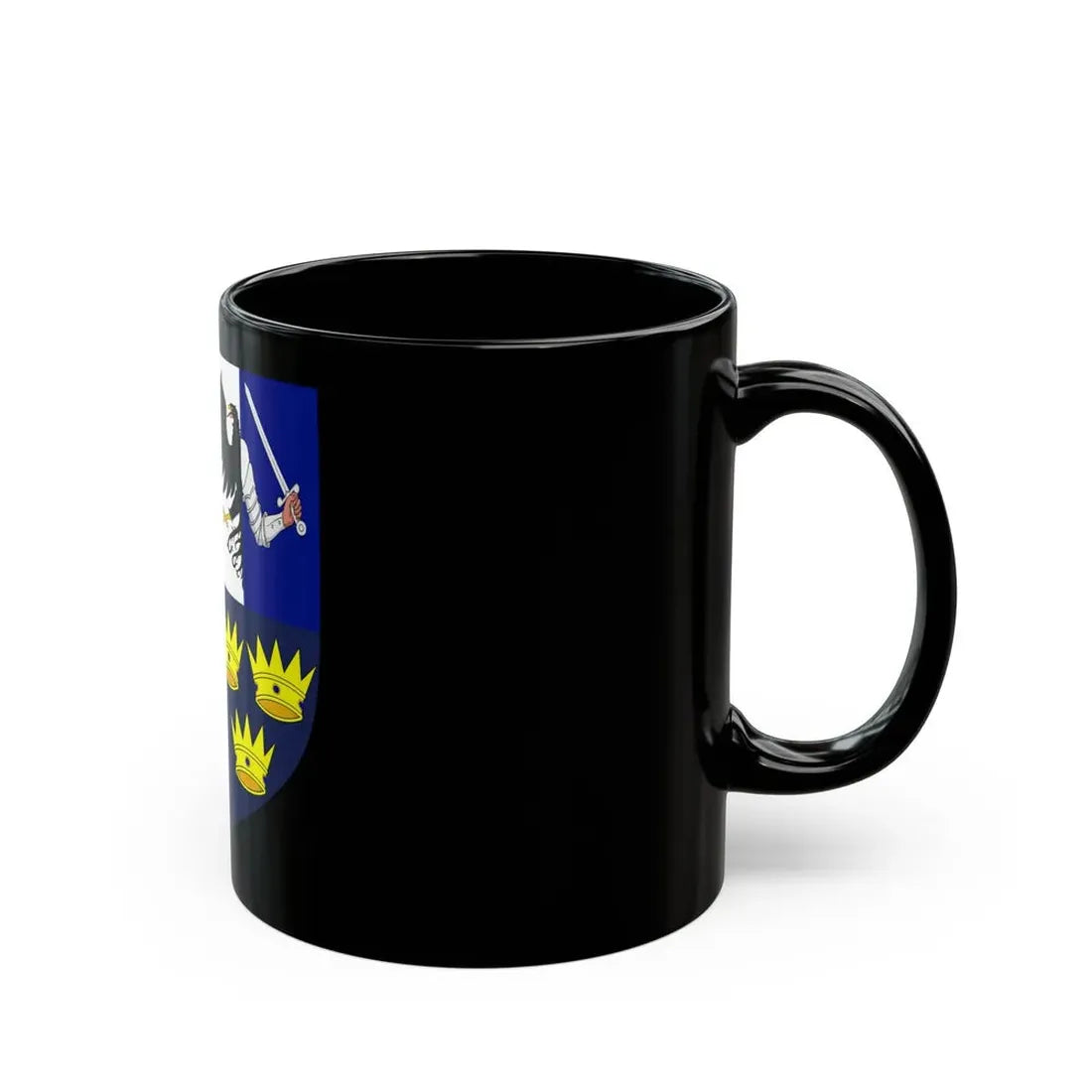Provincial Arms of Ireland - Black Coffee Mug - Go Mug Yourself