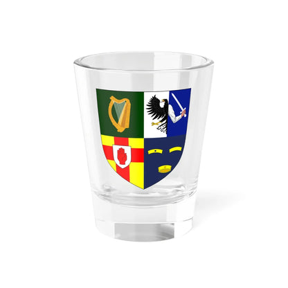 Provincial Arms of Ireland (Ireland) (Coat of Arms) Shot Glass 1.5oz 1.5oz - Go Mug Yourself