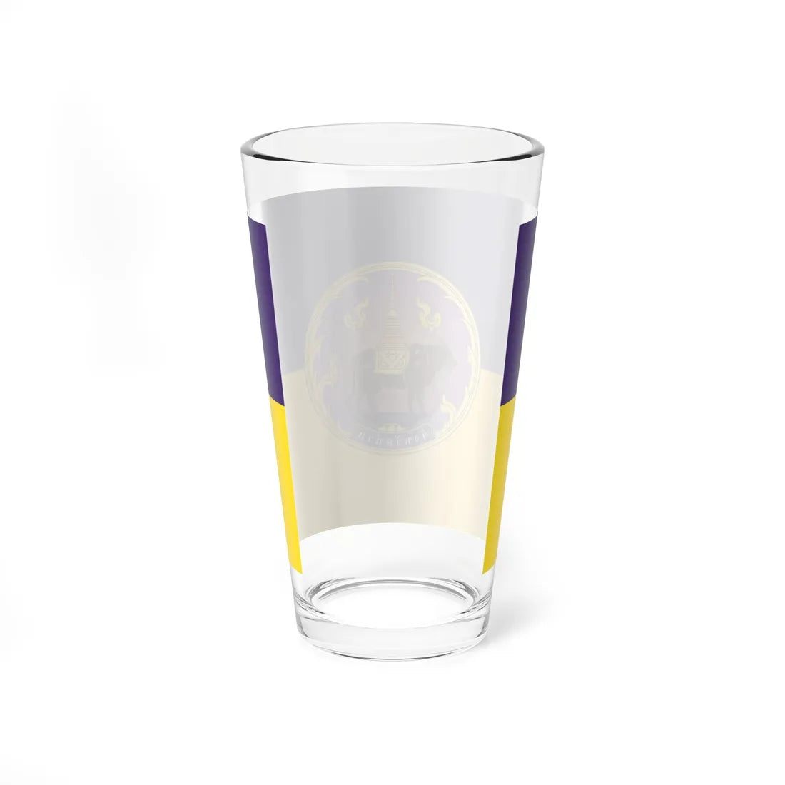 Provincial Flag of Nan (Thailand) Pint Glass 16oz - Go Mug Yourself