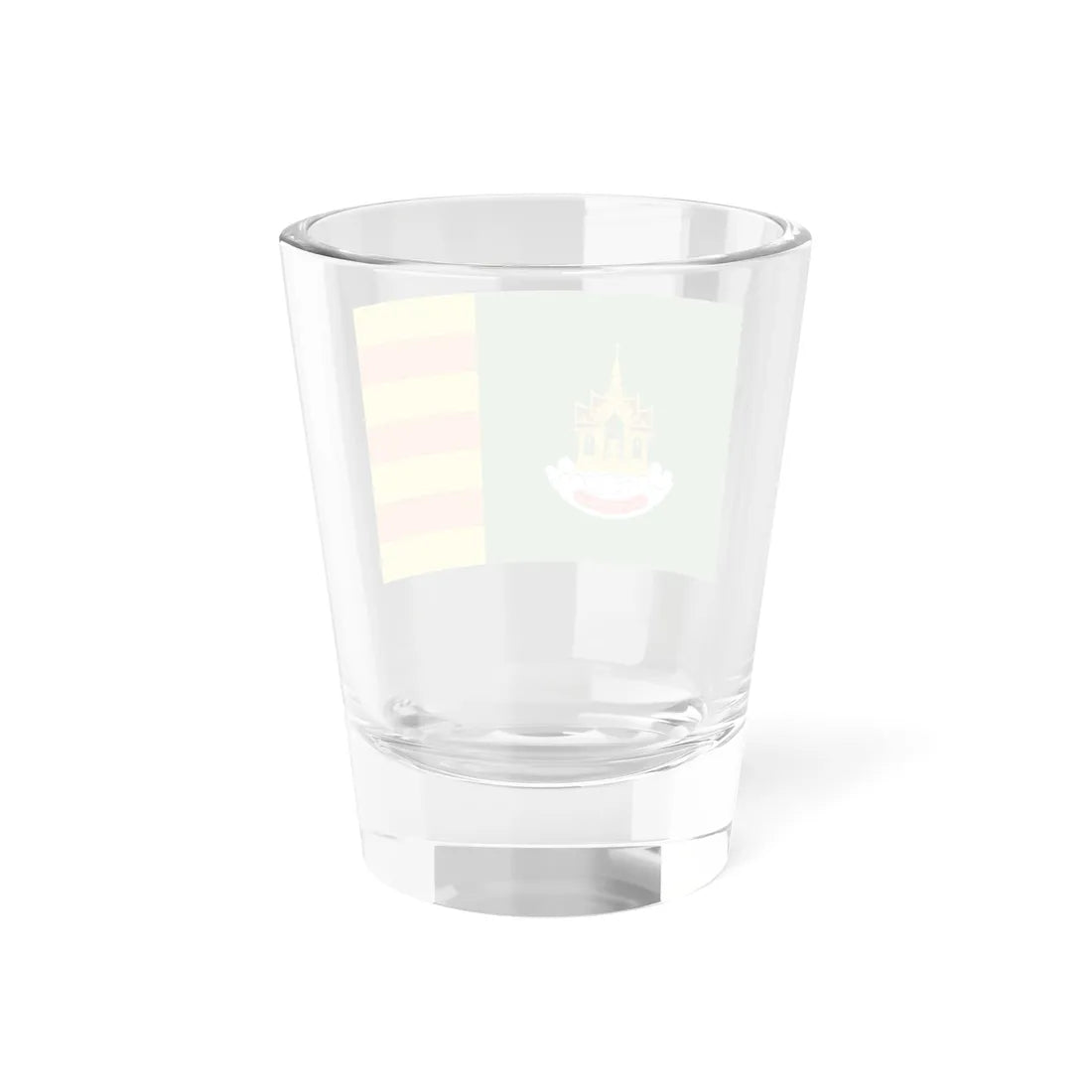 Provincial Flag of Ranong (Thailand) Shot Glass 1.5oz - Go Mug Yourself