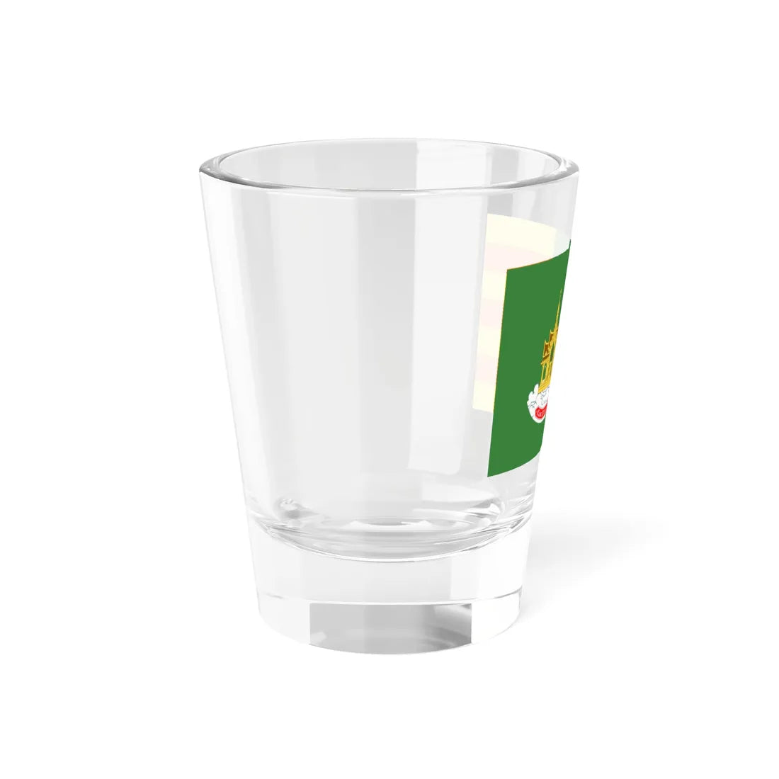 Provincial Flag of Ranong (Thailand) Shot Glass 1.5oz - Go Mug Yourself