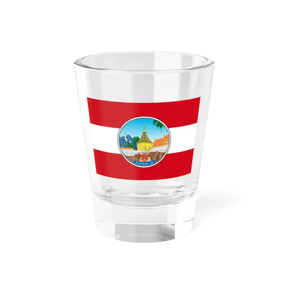 Provincial Flag of Saraburi (Thailand) Shot Glass 1.5oz 1.5oz - Go Mug Yourself