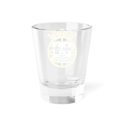 Provisional coat of arms of Portuguese India 1934 (Portugal) (Coat of Arms) Shot Glass 1.5oz - Go Mug Yourself
