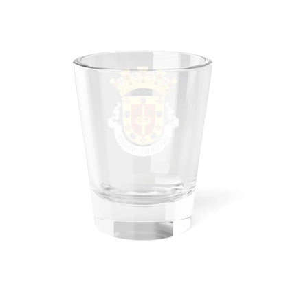 Provisional Coat of Arms of the Colony of São Tomé  Principe (Portugal) (Coat of Arms) Shot Glass 1.5oz - Go Mug Yourself