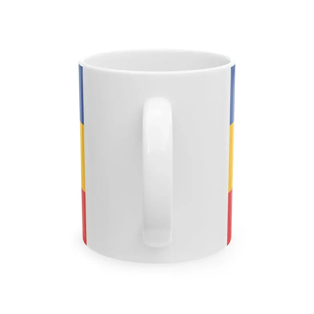 Provisional flag of Mecklenburg-Western Pomerania 1990 (Germany) White Coffee Mug - Go Mug Yourself
