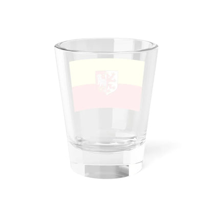 Provisional flag of the Lodz Voivodeship 1998-2000 (Poland) Shot Glass 1.5oz - Go Mug Yourself