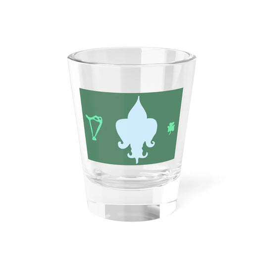 Provisional Government of Saskatchewan flag (Canada) Shot Glass 1.5oz 1.5oz - Go Mug Yourself