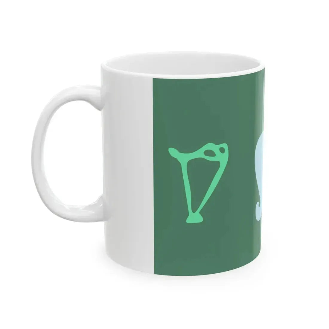 Provisional Government of Saskatchewan flag (Canada) White Coffee Mug - Go Mug Yourself