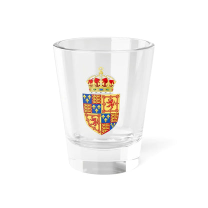 Provisional Royal Coat of Arms of James I 1603 Second design (United Kingdom) (Coat of Arms) Shot Glass 1.5oz 1.5oz - Go Mug Yourself