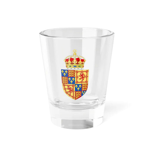 Provisional Royal Coat of Arms of James I 1603 Second design (United Kingdom) (Coat of Arms) Shot Glass 1.5oz 1.5oz - Go Mug Yourself