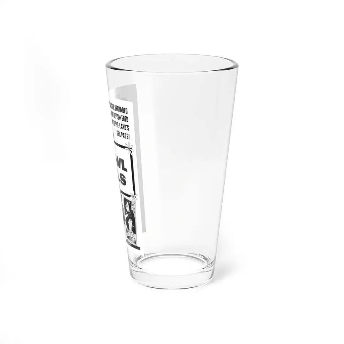 PROWL GIRLS 1968 Movie Poster - Pint Glass 16oz - Go Mug Yourself