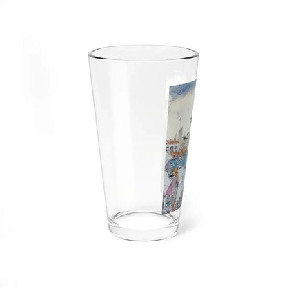 Prudence to the Winds, Ladies' Home Journal, August 1933 (Magazine Illustration) Pint Glass 16oz - Go Mug Yourself