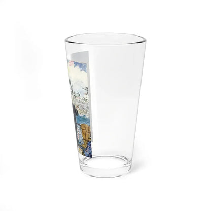 Prudence to the Winds, Ladies' Home Journal, August 1933 (Magazine Illustration) Pint Glass 16oz - Go Mug Yourself
