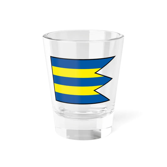Pruske Ilava Flag (Slovakia) Shot Glass 1.5oz 1.5oz - Go Mug Yourself