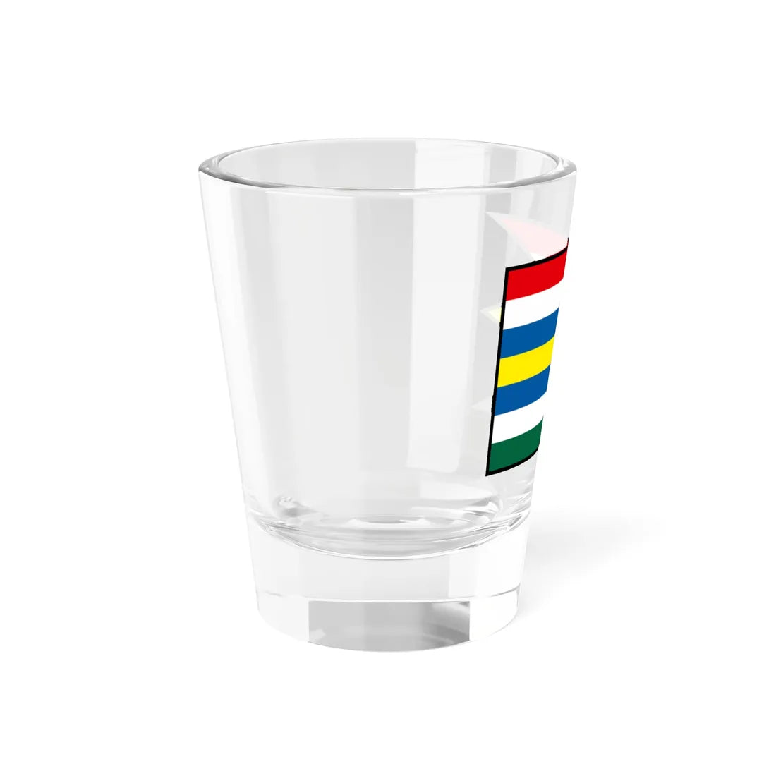 Prusy Banovce Nad Bebravou Flag (Slovakia) Shot Glass 1.5oz - Go Mug Yourself