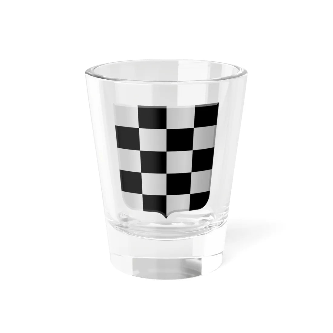 Péruwelz wapen (Belgium) (Coat of Arms) Shot Glass 1.5oz 1.5oz - Go Mug Yourself