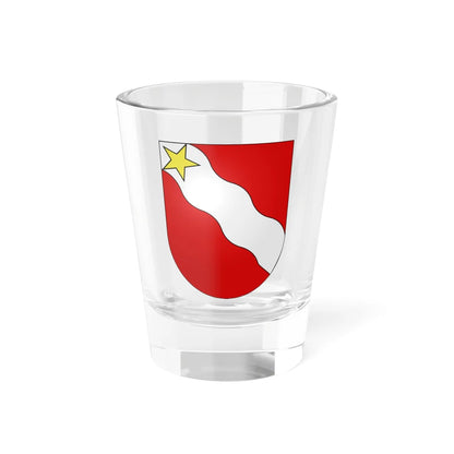 Prévondavaux-coat of arms (Switzerland) (Coat of Arms) Shot Glass 1.5oz 1.5oz - Go Mug Yourself