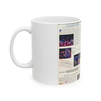 PSALTYS FUNTASTIC PRAISE PARTY (VHS COVER) - White Coffee Mug - Go Mug Yourself