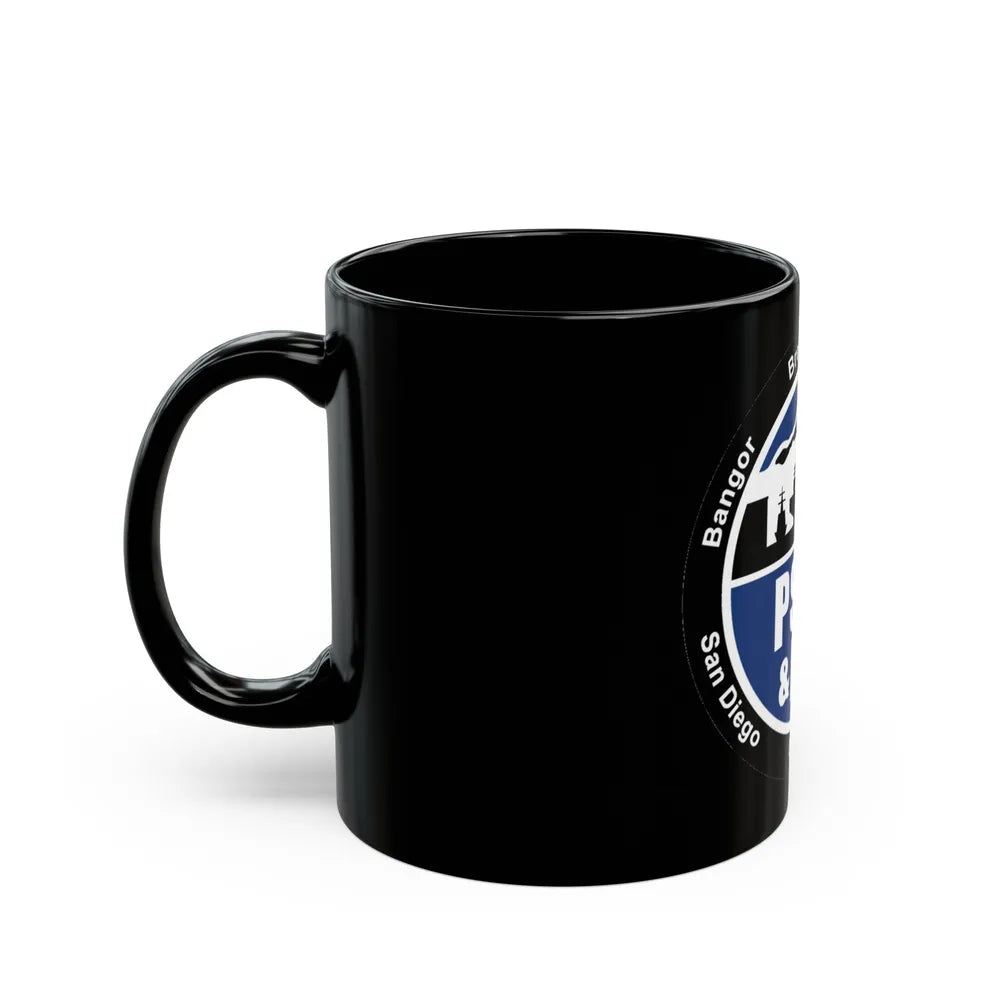 PSNS & IMF (U.S. Navy) Black Coffee Mug-Go Mug Yourself