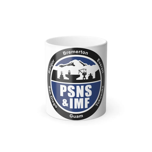 PSNS & IMF (U.S. Navy) Color Changing Mug 11oz-11oz-Go Mug Yourself