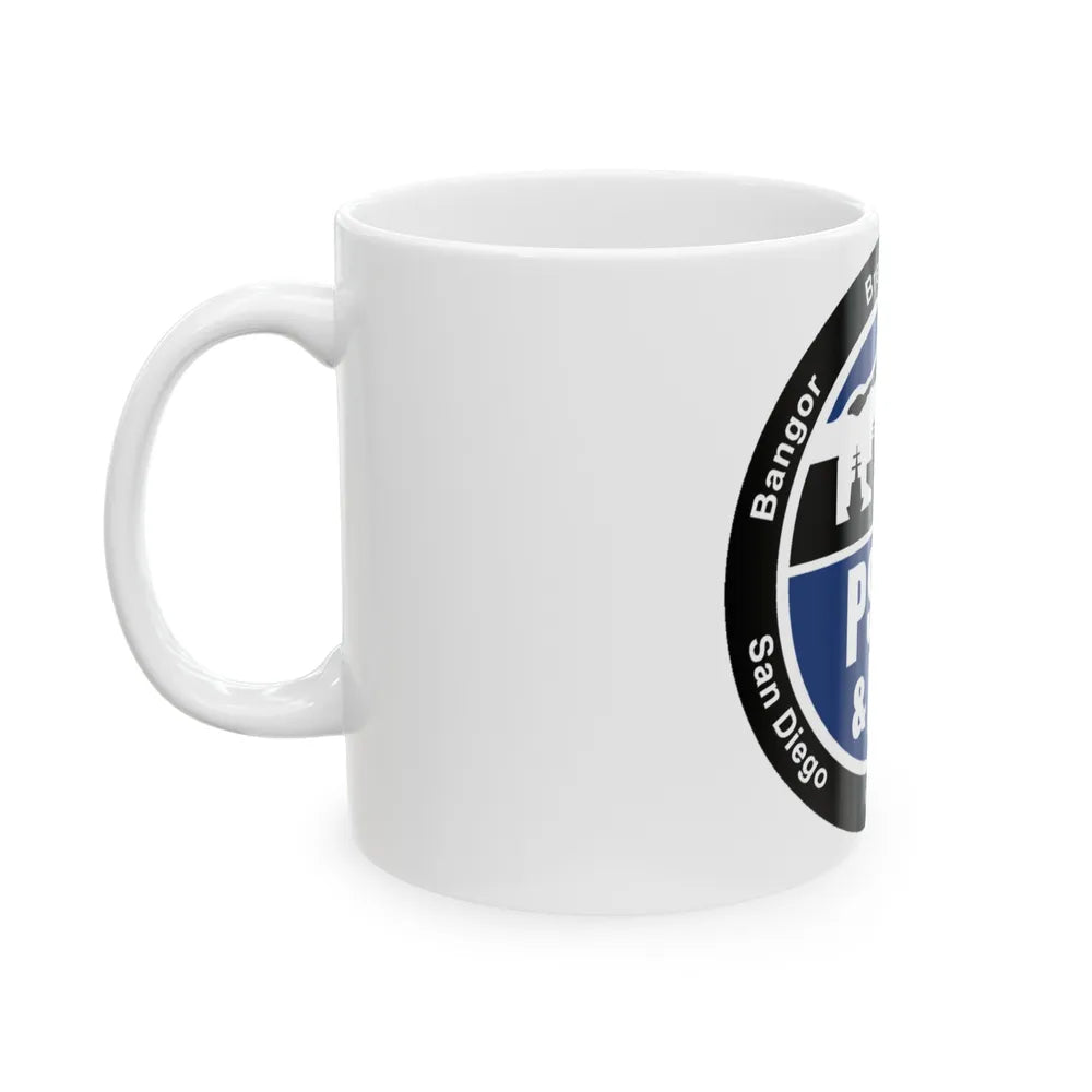 PSNS & IMF (U.S. Navy) White Coffee Mug-Go Mug Yourself