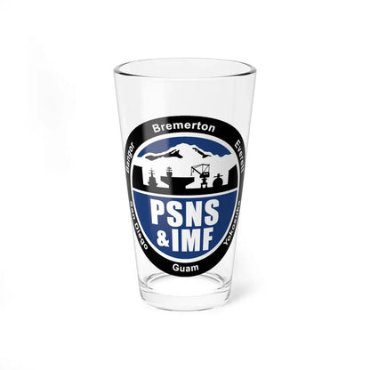 PSNS & IMF (U.S. Navy) Pint Glass 16oz 16oz - Go Mug Yourself