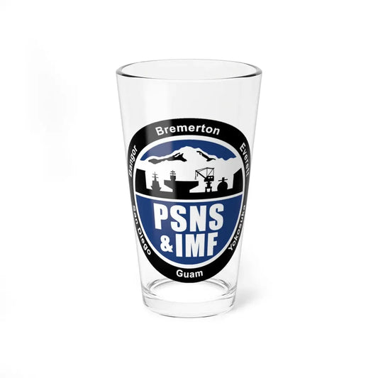 PSNS & IMF (U.S. Navy) Pint Glass 16oz 16oz - Go Mug Yourself