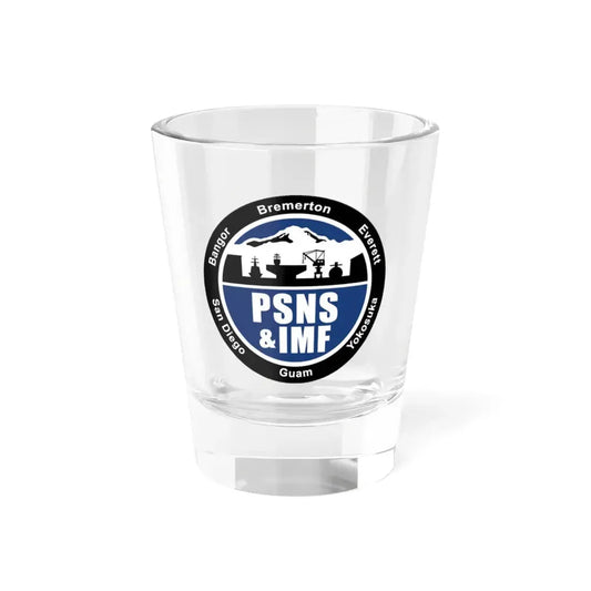PSNS & IMF (U.S. Navy) Shot Glass 1.5oz 1.5oz - Go Mug Yourself