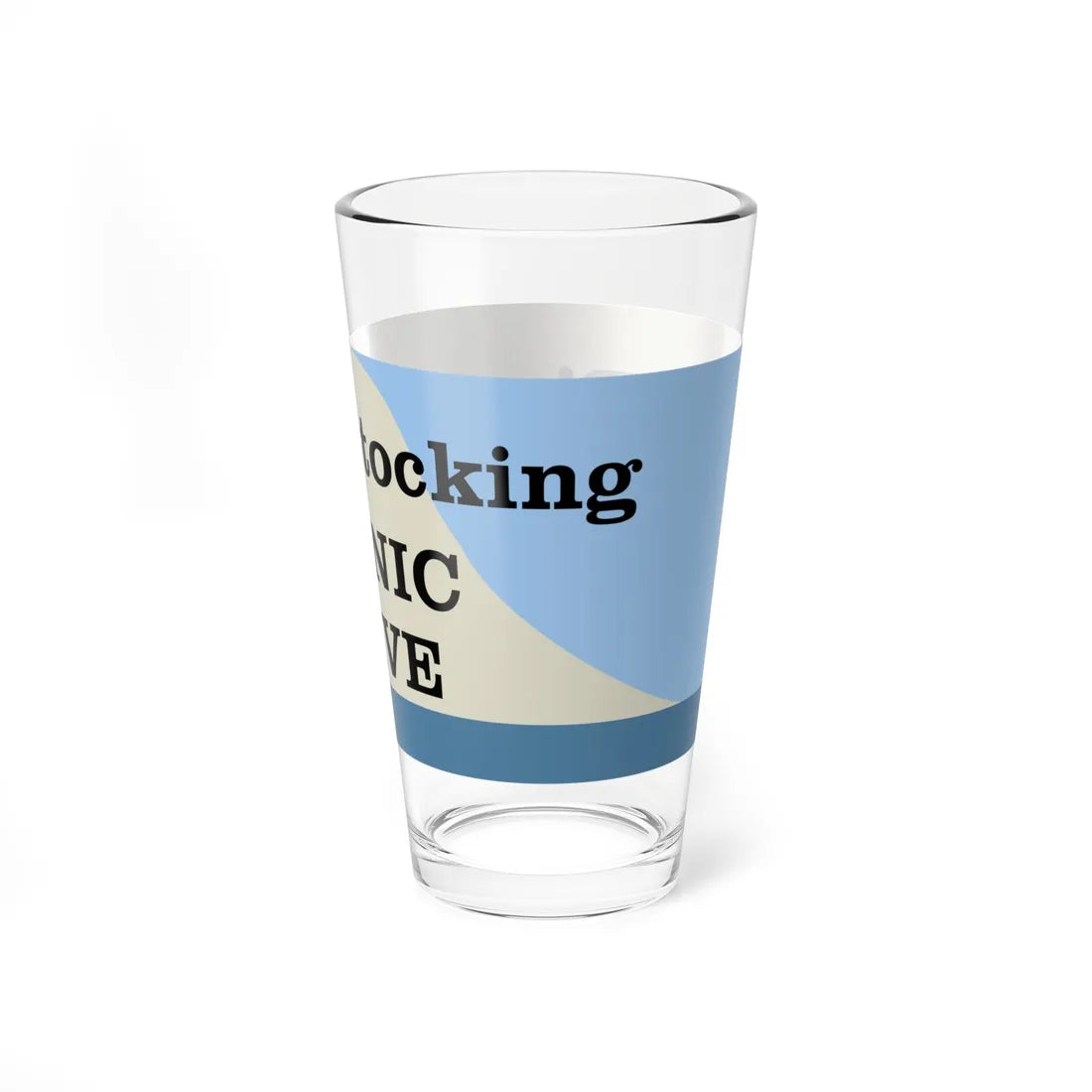 PSSD sign (Michigan) (Road Sign) Pint Glass 16oz - Go Mug Yourself