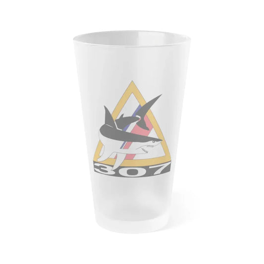 PSU 307 (U.S. Coast Guard) Frosted Pint Glass 16oz Default Title - Go Mug Yourself